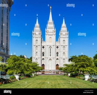  Le Temple Square ! Une Oasis de Paix Spirituelle au Coeur Vibrant de Salt Lake City